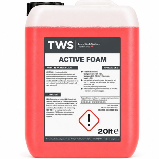 Autošampūns TWS ACTIVE FOAM 20l